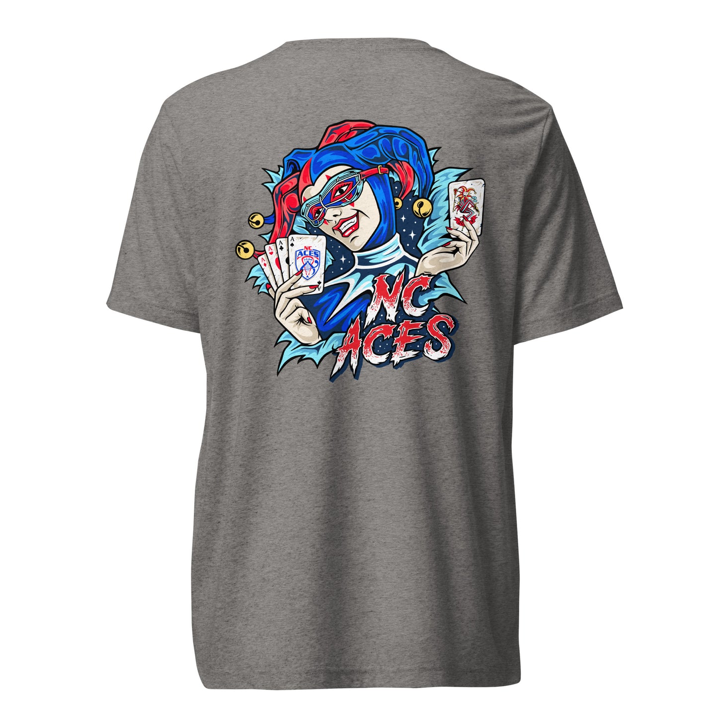Adult NC Aces Bella + Canvas Tri-Blend T-shirt