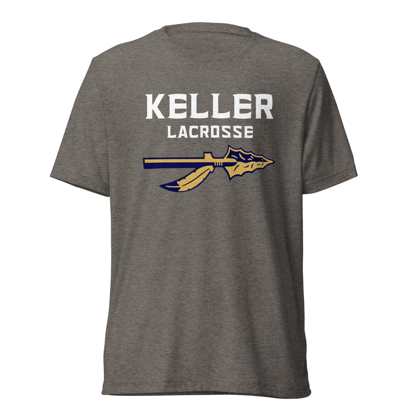Adult Keller Lacrosse Bella + Canvas Tri-Blend Tee