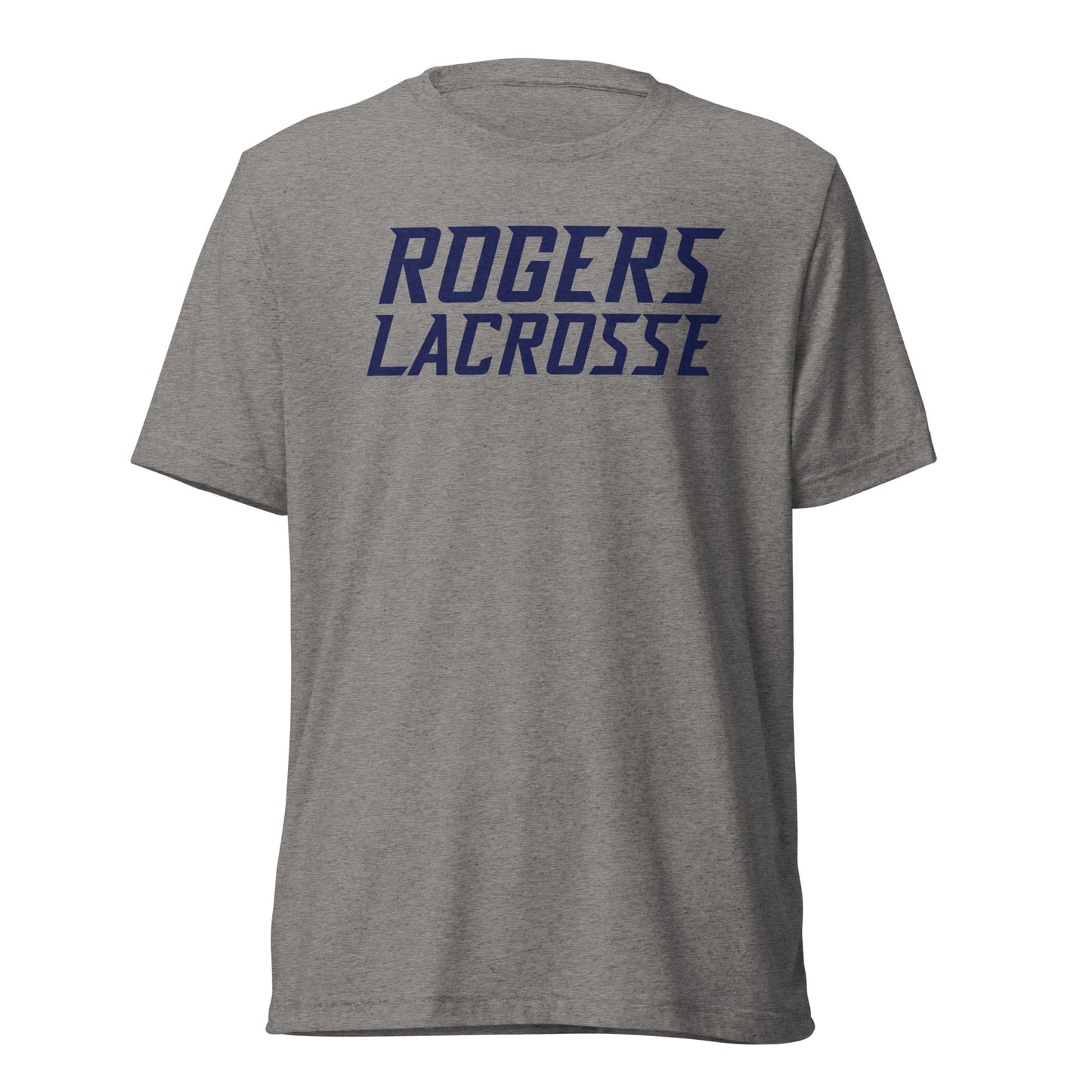 Adult Rogers Lacrosse Bella + Canvas Tri-Blend T-Shirt