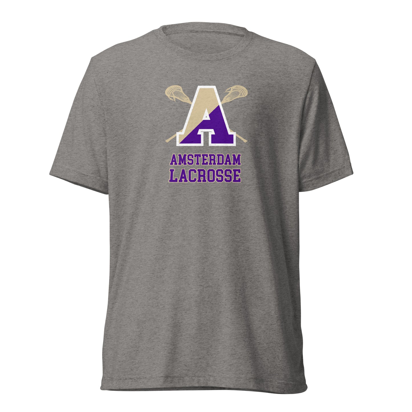 Adult Amsterdam Lacrosse Bella + Canvas Tri-Blend T-shirt