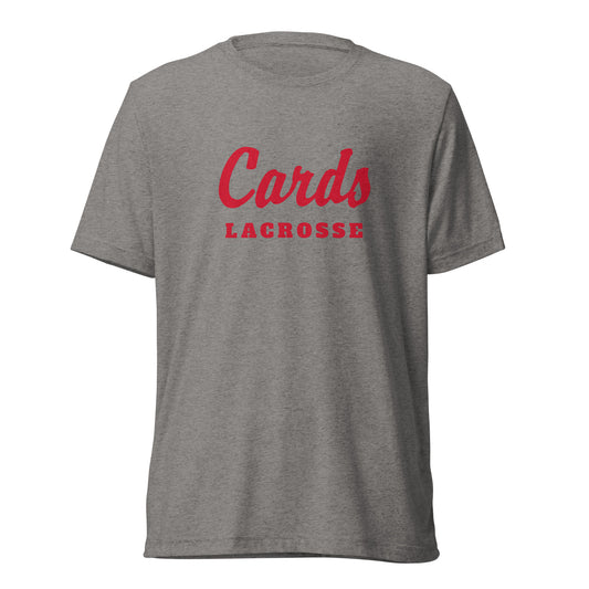 Adult Lincoln Lacrosse Bella + Canvas Tri-Blend T-shirt