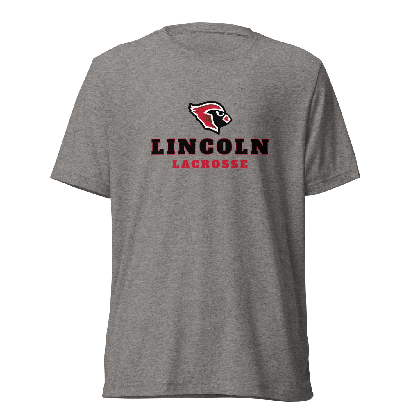 Adult Lincoln Lacrosse Bella + Canvas Tri-Blend T-shirt
