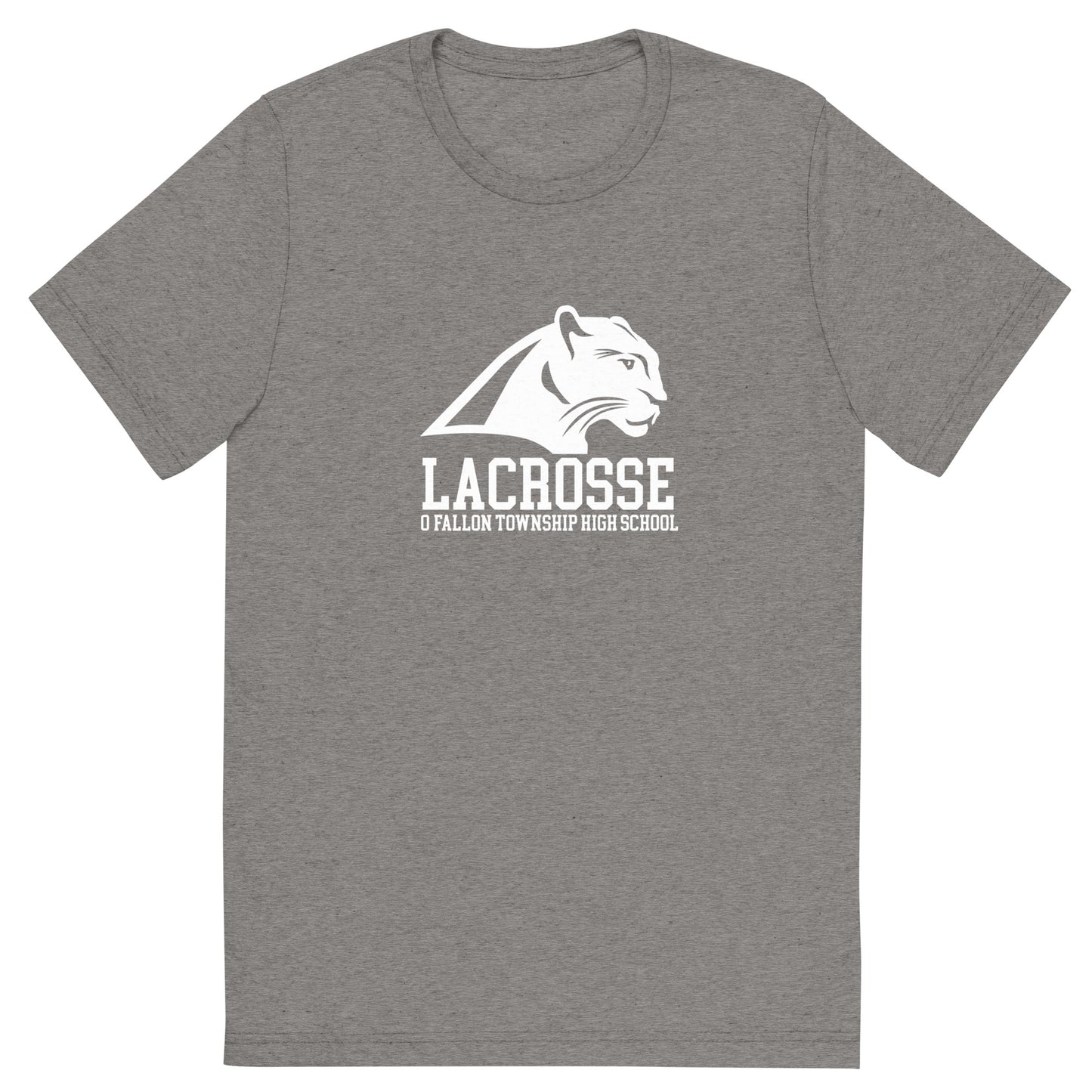 Adult O'Fallon Lacrosse Bella + Canvas Tri-Blend T-Shirt