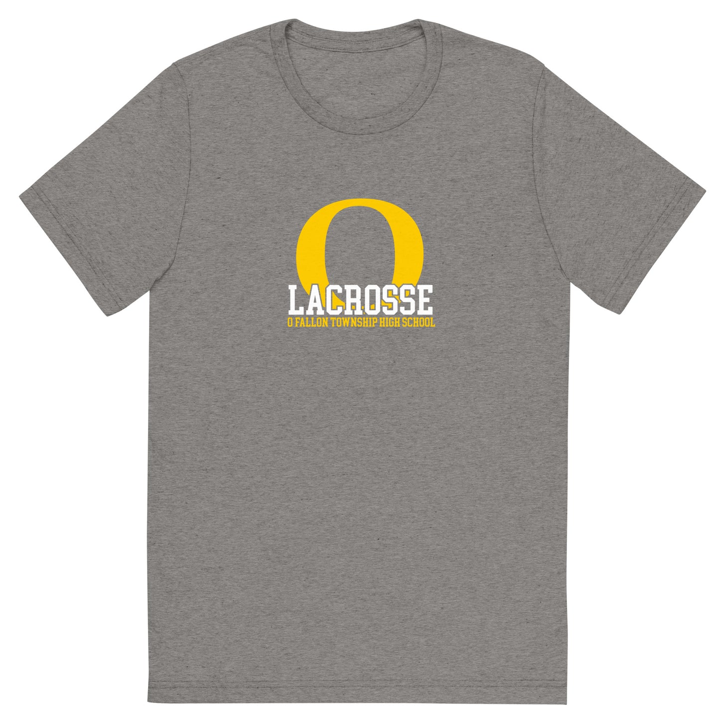 Adult O'Fallon Lacrosse Bella + Canvas Tri-Blend T-Shirt