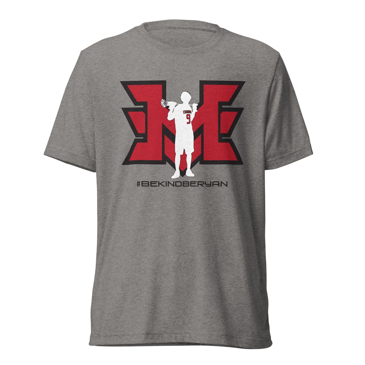 Adult MV Cougars Lax Bella + Canvas Tri-Blend T-shirt | #BEKINDBERYAN