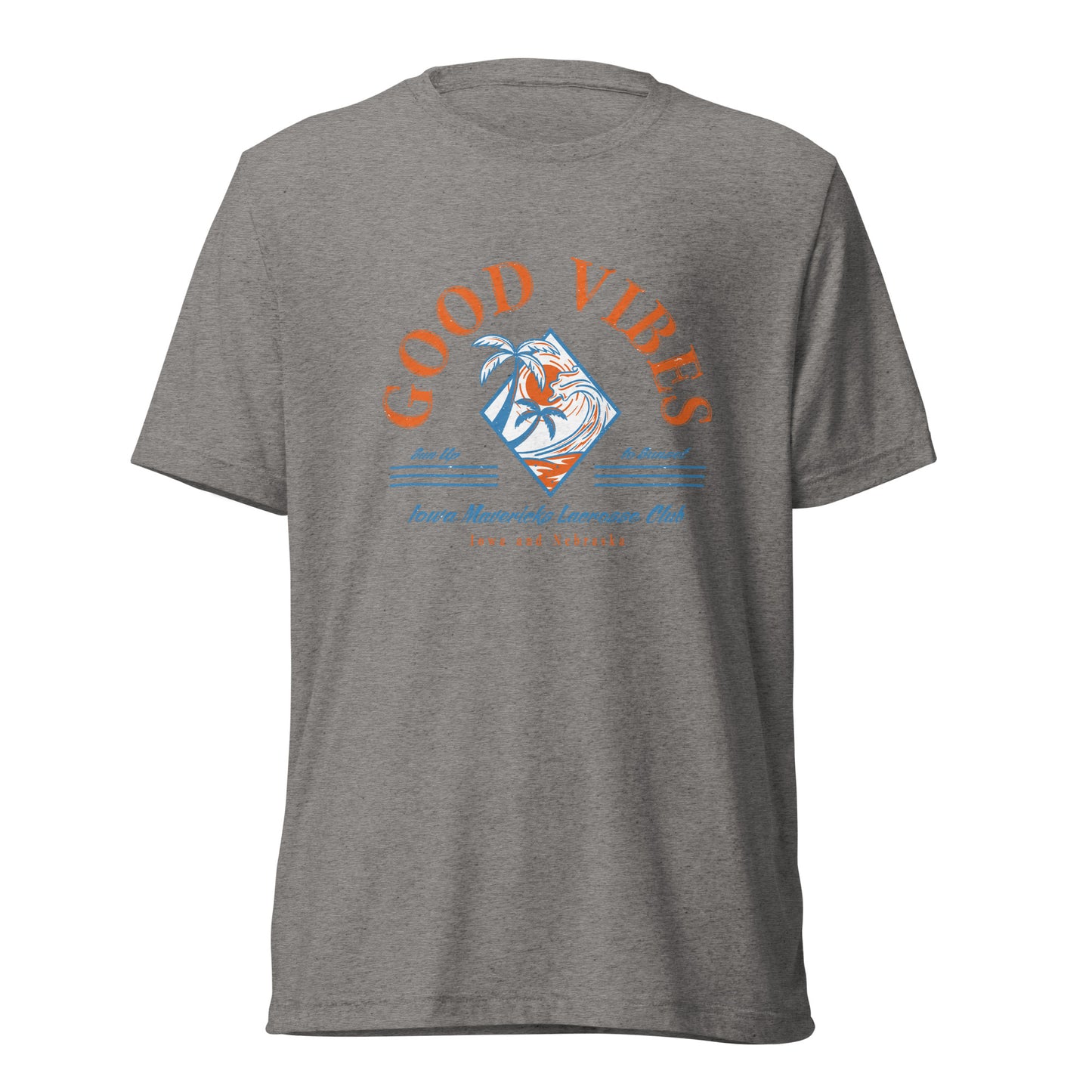 Adult Iowa Mavericks Bella + Canvas Tri-Blend T-Shirt