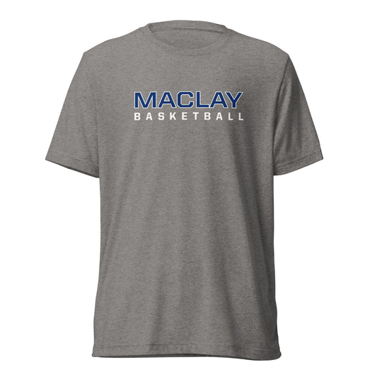 Adult Maclay Basketball Bella + Canvas Tri-Blend T-shirt
