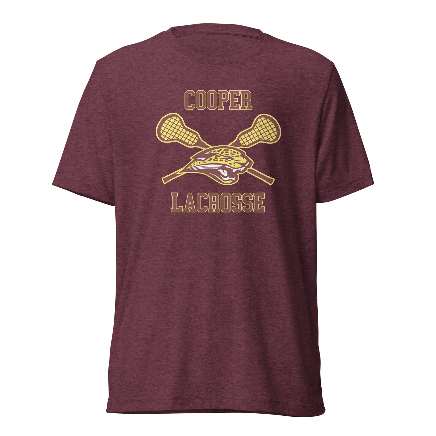 Adult Cooper Lacrosse Bella + Canvas Tri-Blend T-Shirt