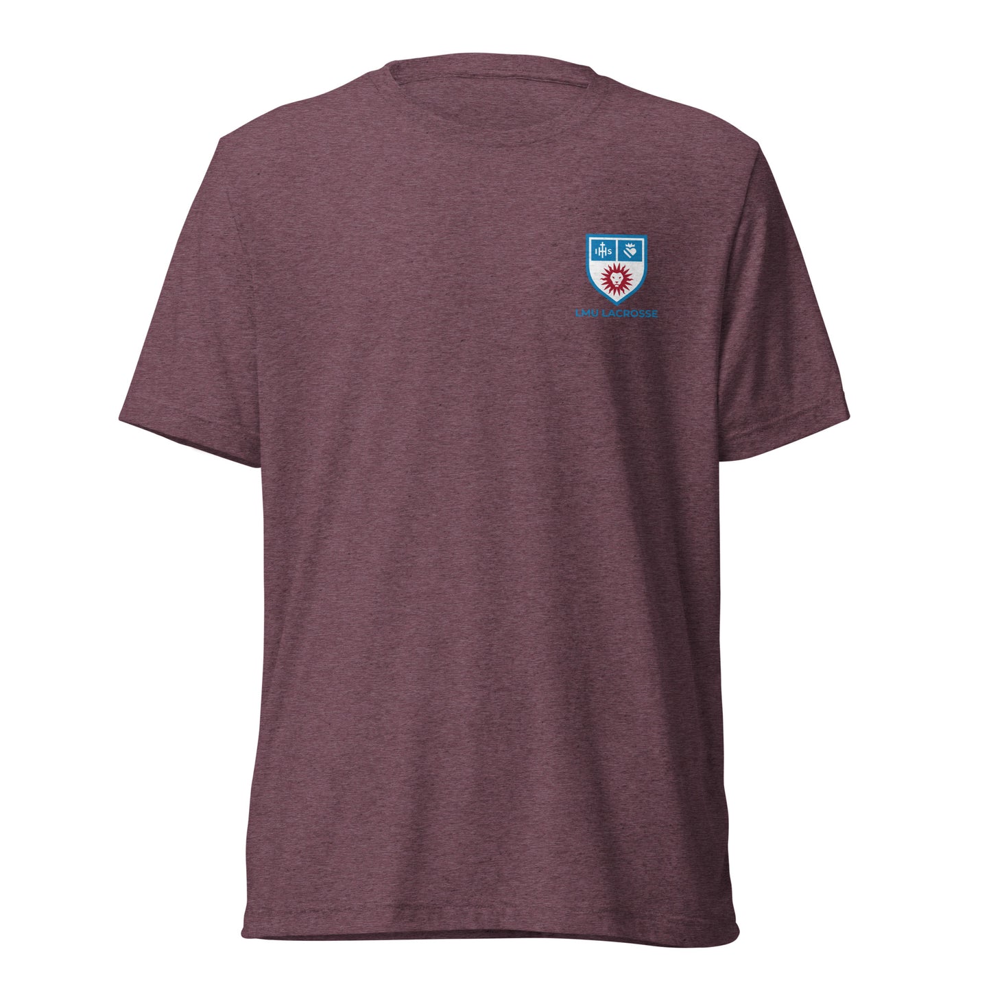 Adult LMU Lacrosse Bella + Canvas Tri-blend Tee