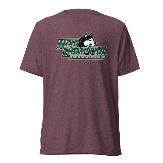 Adult NHS Lacrosse Bella + Canvas Tri-Blend T-Shirt