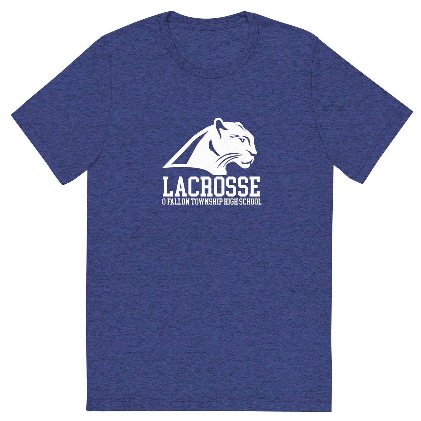 Adult O'Fallon Lacrosse Bella + Canvas Tri-Blend T-Shirt