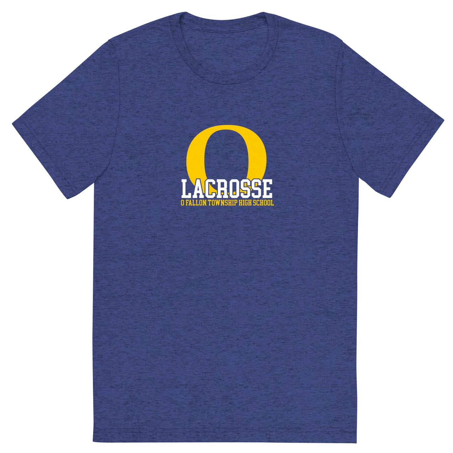 Adult O'Fallon Lacrosse Bella + Canvas Tri-Blend T-Shirt