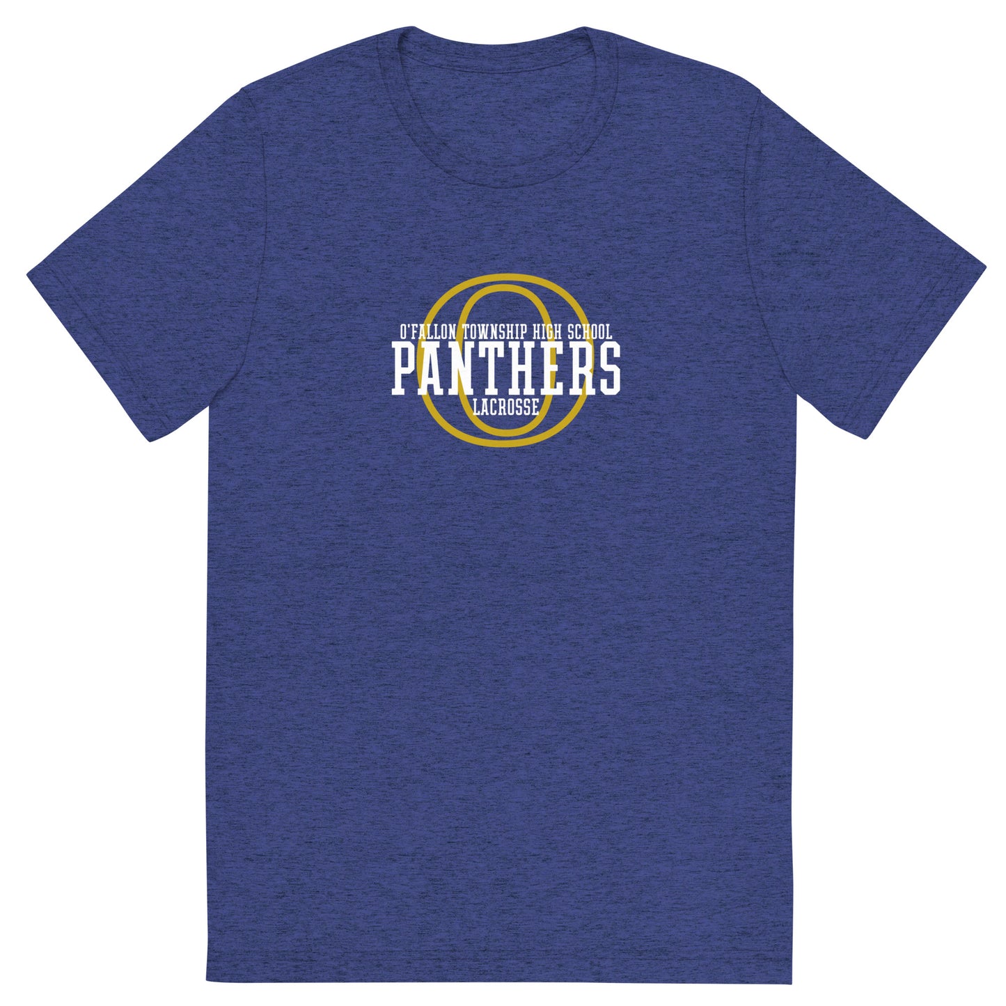 Adult O'Fallon Lacrosse Bella + Canvas Tri-Blend T-Shirt