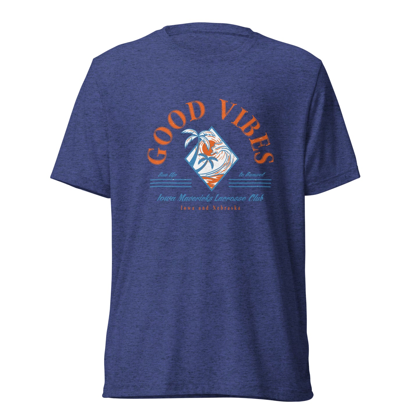Adult Iowa Mavericks Bella + Canvas Tri-Blend T-Shirt