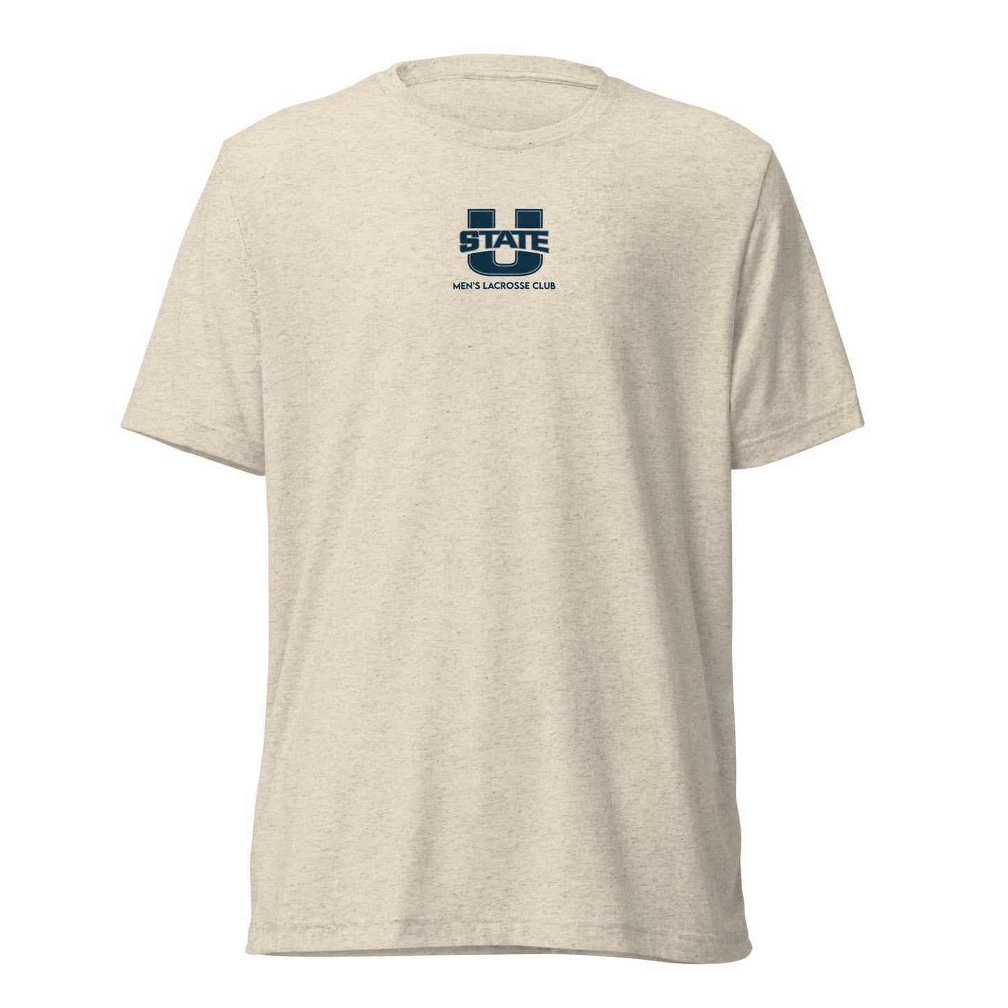 Adult USU Lacrosse Bella + Canvas Tri-Blend Tee