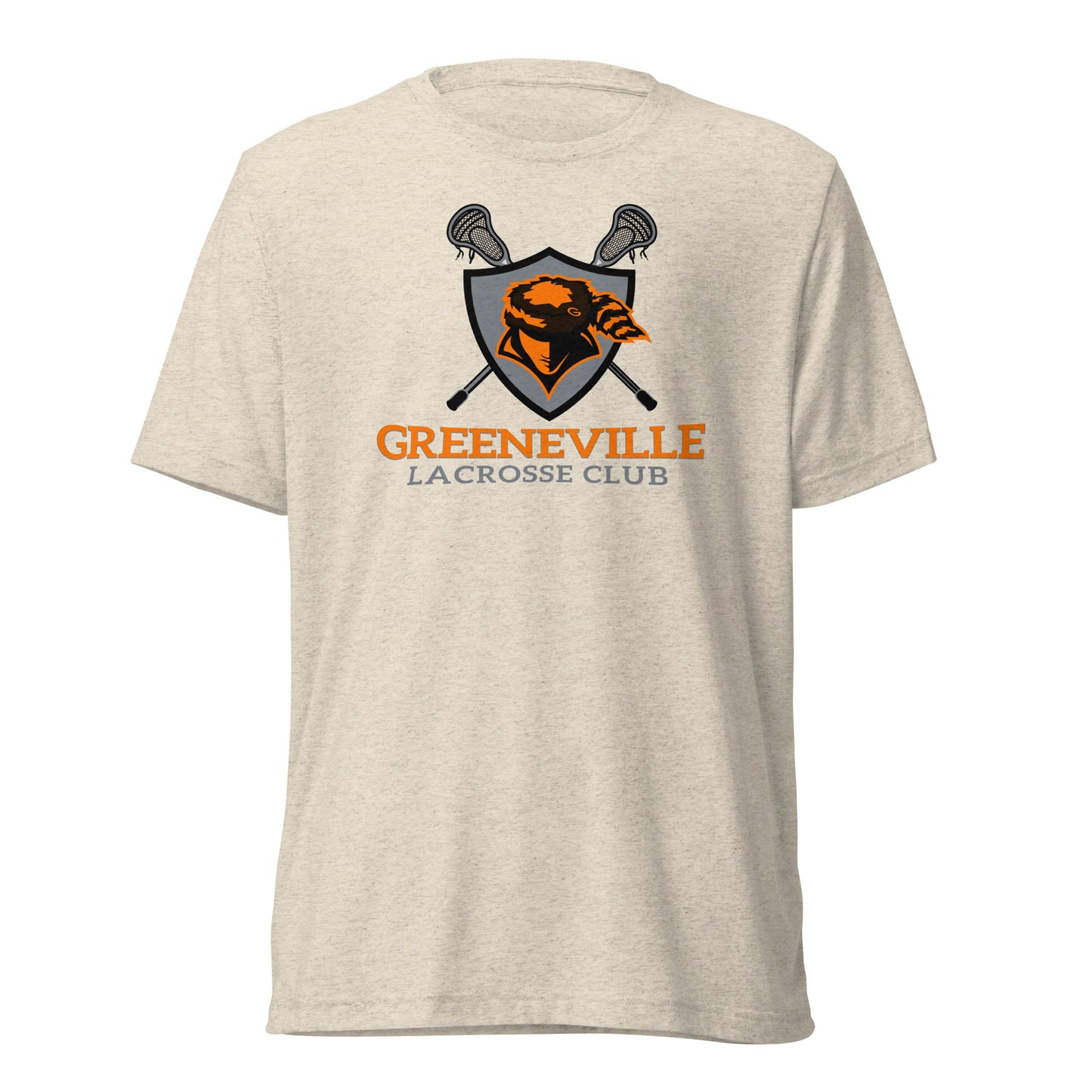 Adult Greeneville Lacrosse Bella + Canvas Tri-Blend T-Shirt