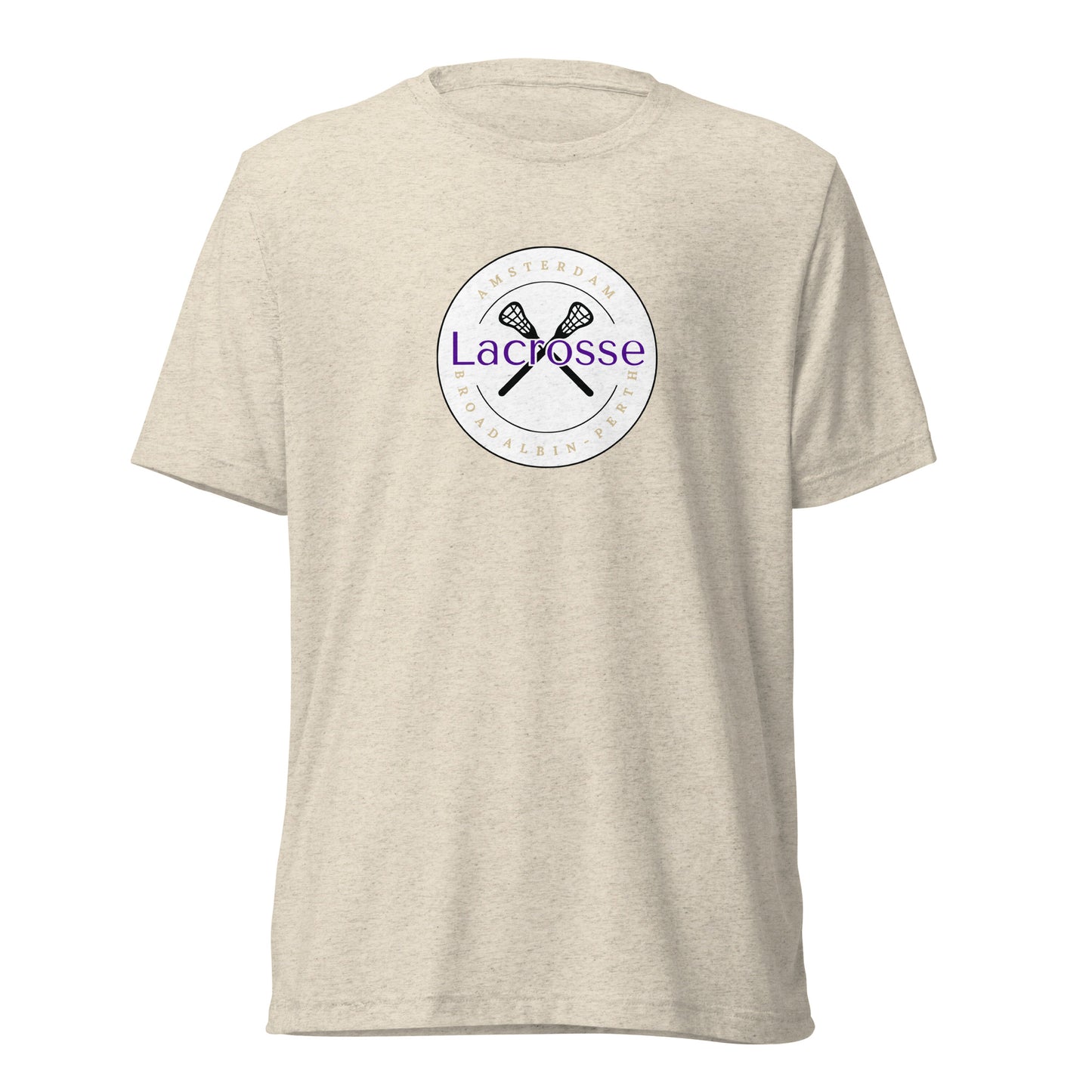Adult Amsterdam Lacrosse Bella + Canvas Tri-Blend T-shirt