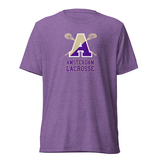 Adult Amsterdam Lacrosse Bella + Canvas Tri-Blend T-shirt