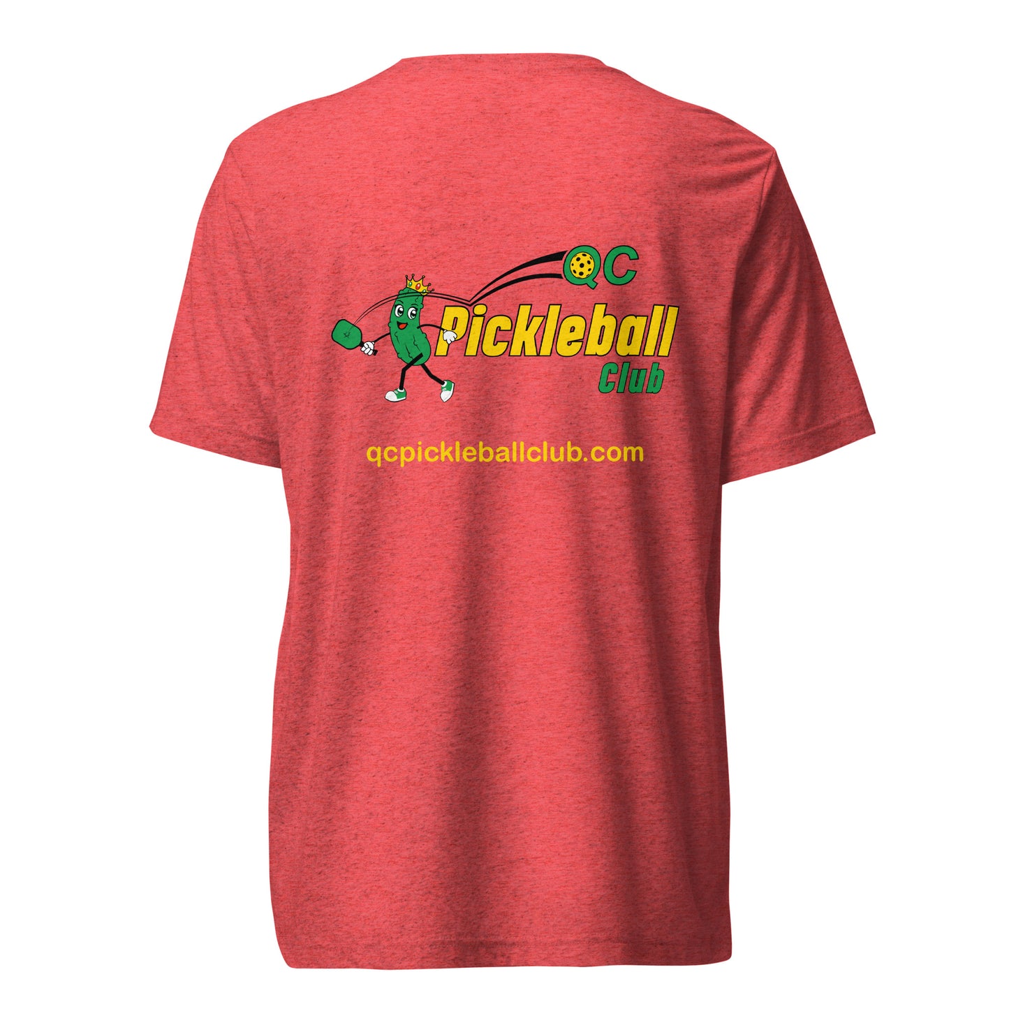 Adult QC Pickleball Bella + Canvas Tri-Blend T-Shirt