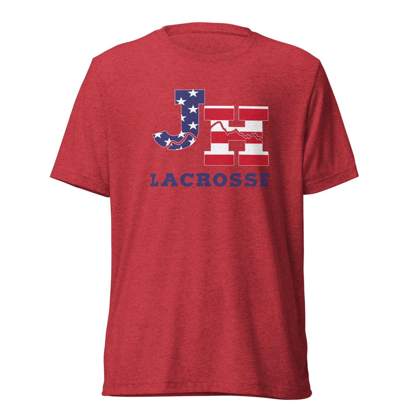 Adult Jackson Hole Lacrosse USA Bella + Canvas Tri-Blend T-Shirt
