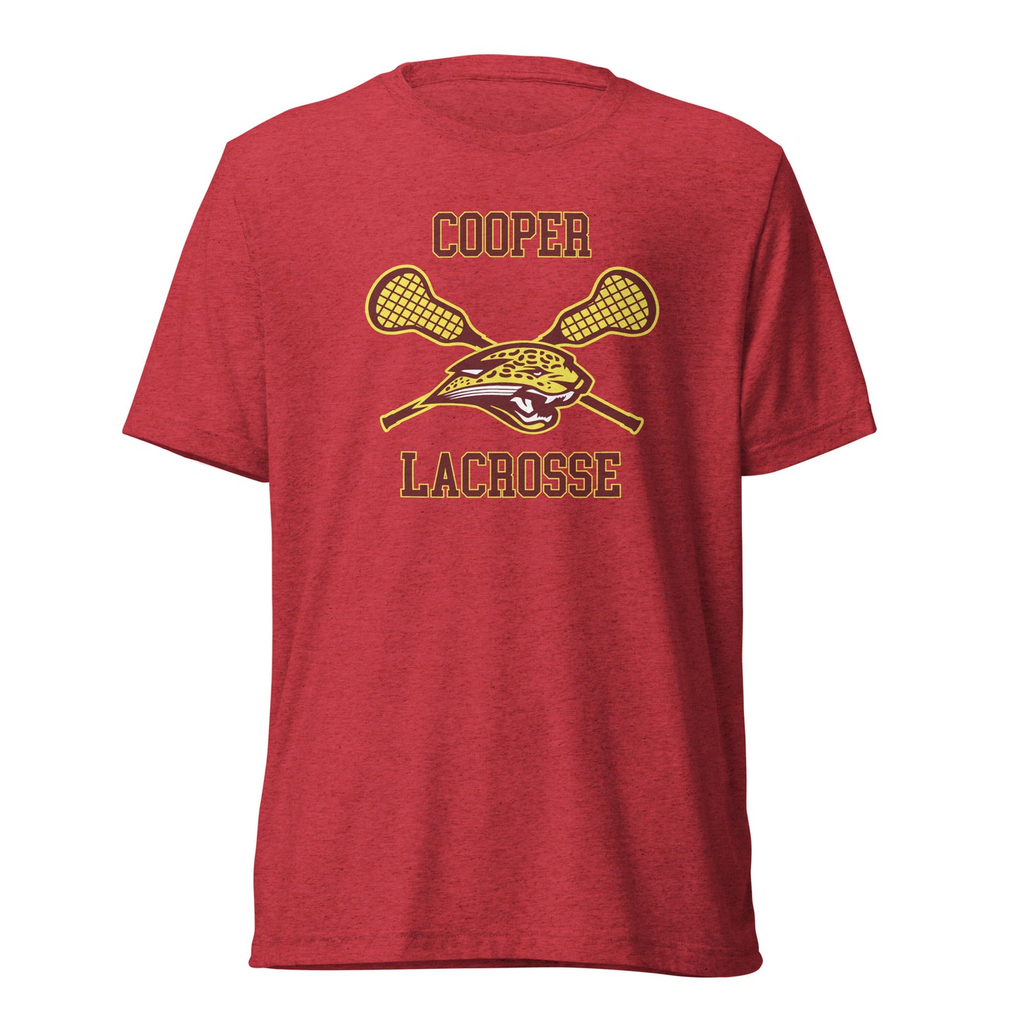 Adult Cooper Lacrosse Bella + Canvas Tri-Blend T-Shirt