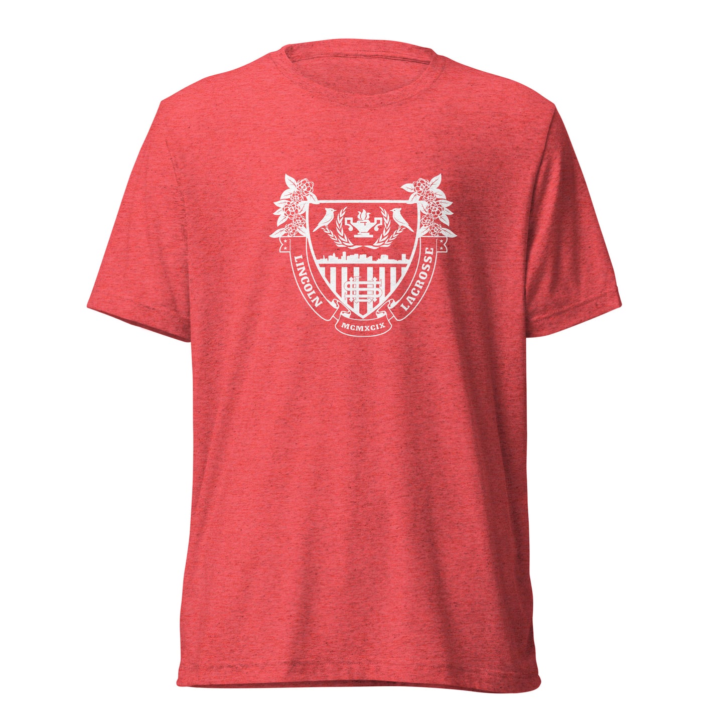 Adult Lincoln Lacrosse Bella + Canvas Tri-Blend T-shirt