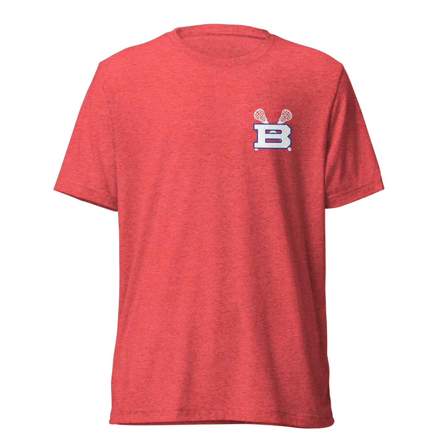 Adult Bartlett HS Lacrosse Bella + Canvas Tri-Blend T-shirt