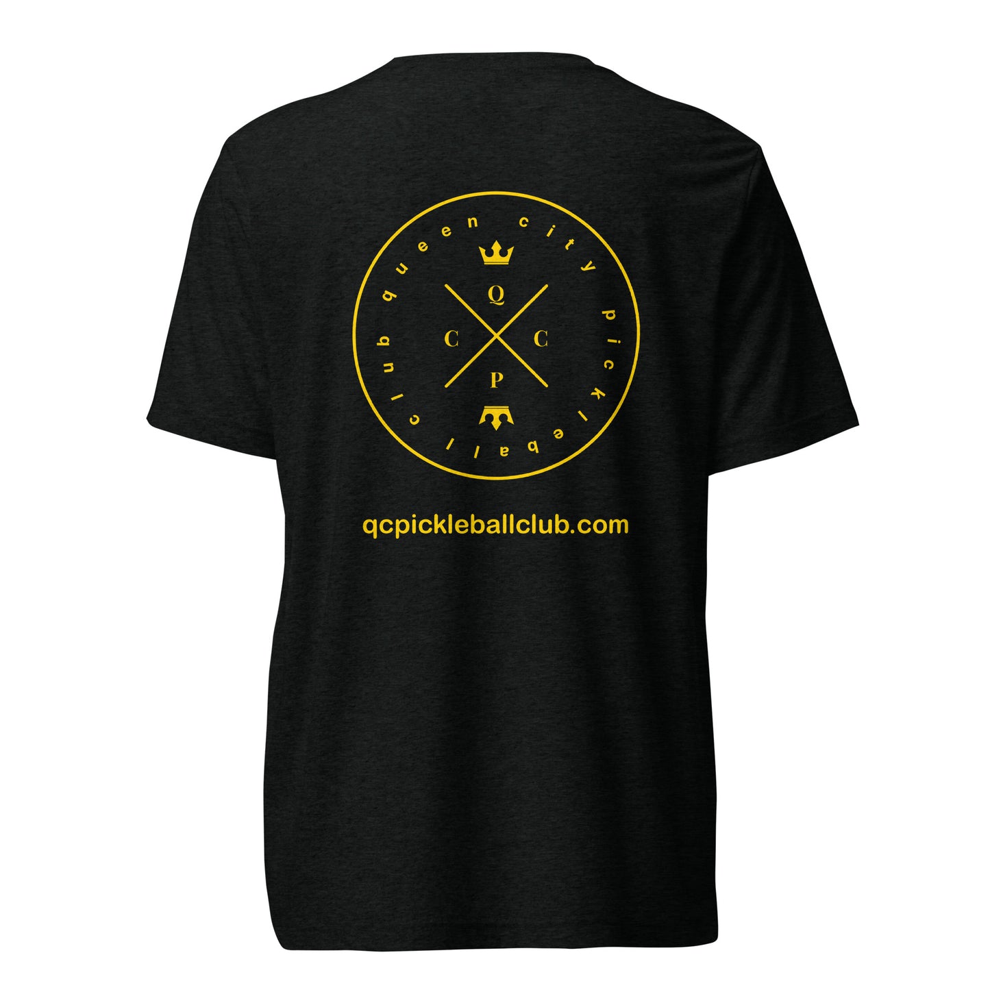 Adult QC Pickleball Bella + Canvas Tri-Blend T-Shirt