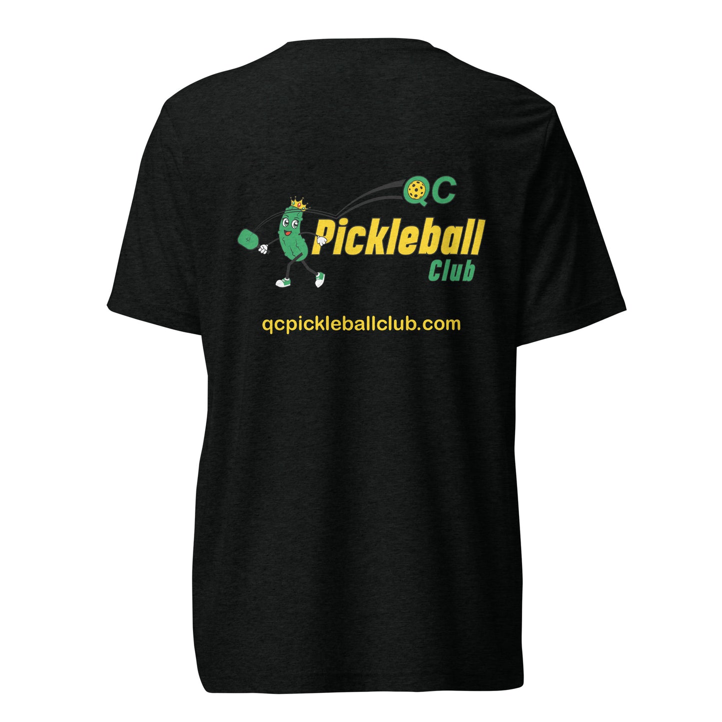 Adult QC Pickleball Bella + Canvas Tri-Blend T-Shirt