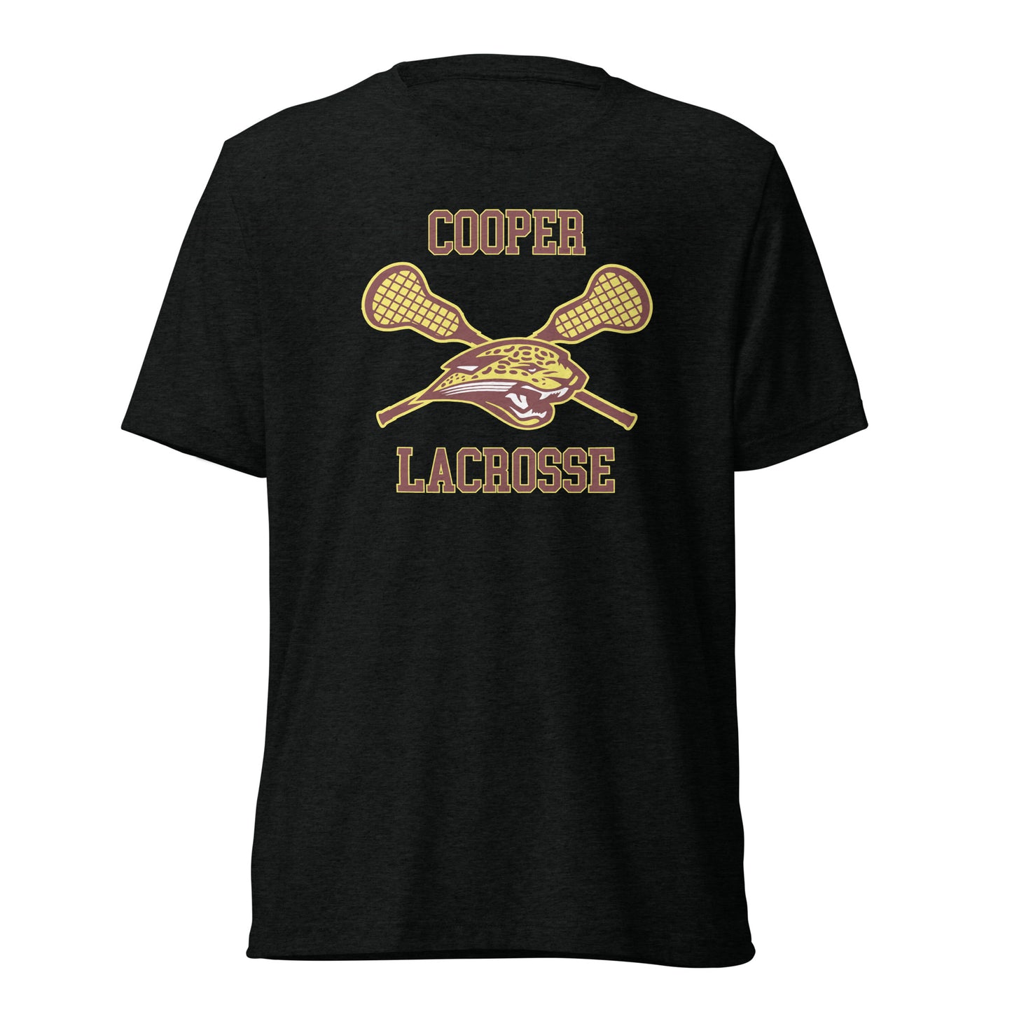Adult Cooper Lacrosse Bella + Canvas Tri-Blend T-Shirt