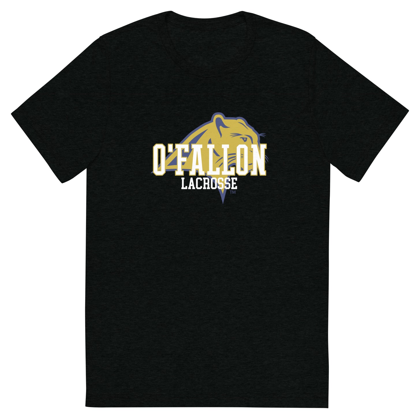 Adult O'Fallon Lacrosse Bella + Canvas Tri-Blend T-Shirt