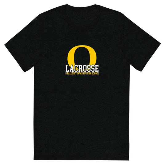 Adult O'Fallon Lacrosse Bella + Canvas Tri-Blend T-Shirt