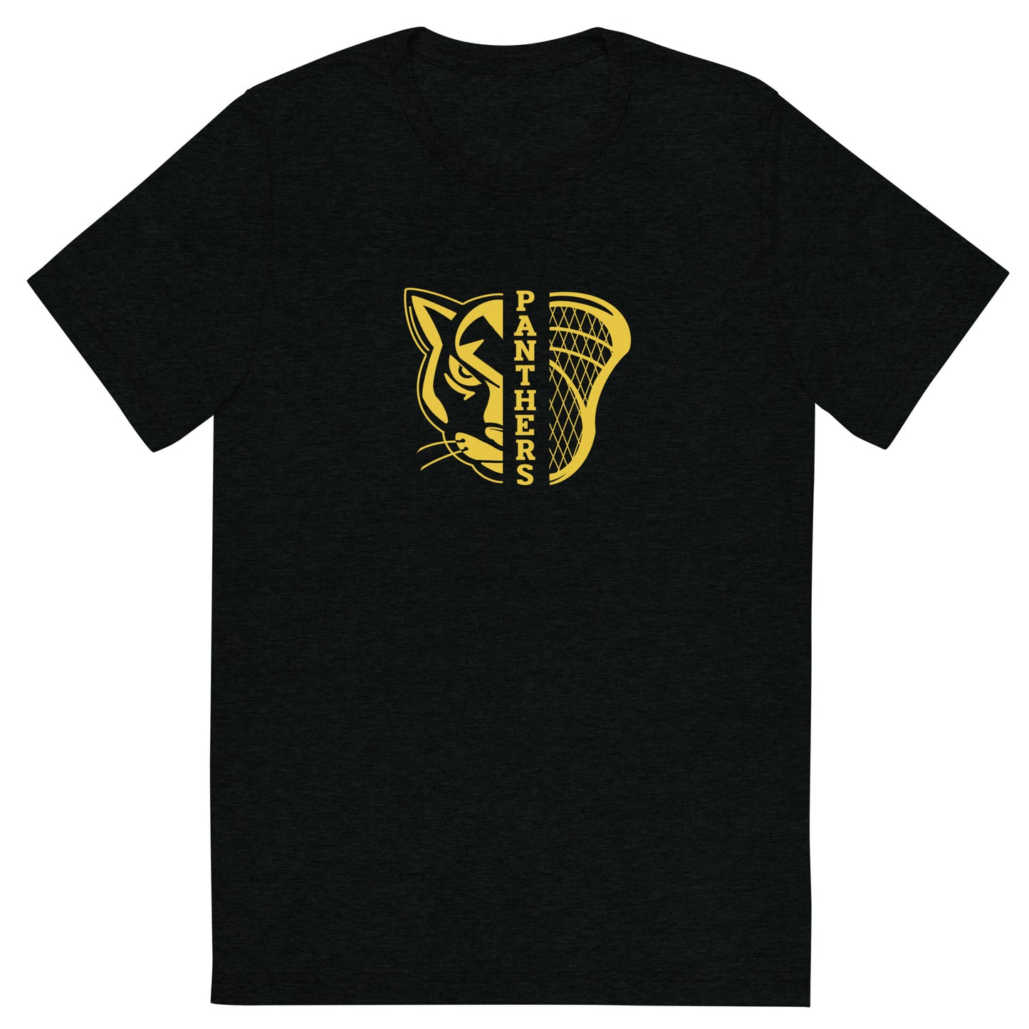 Adult Panthers Lacrosse Bella + Canvas Tri-Blend T-Shirt