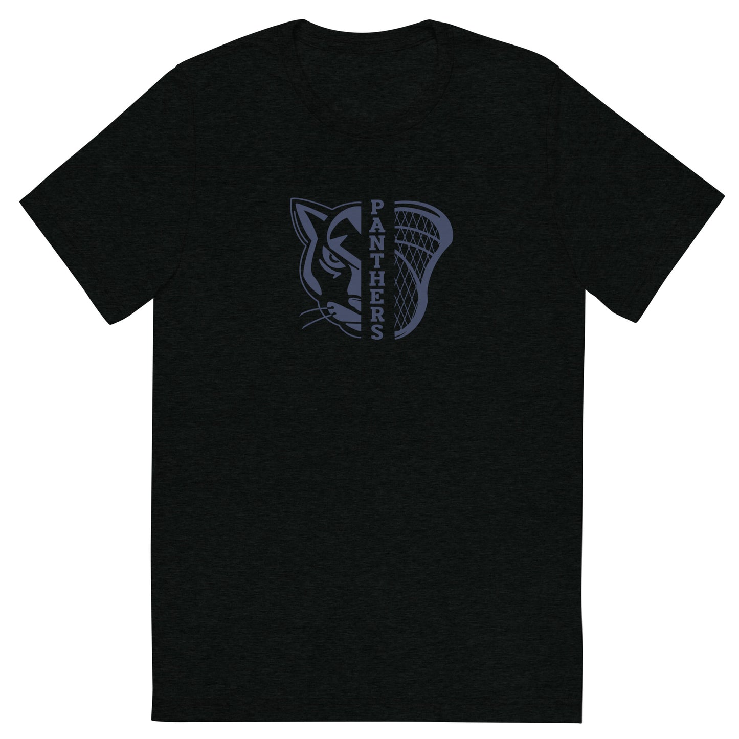 Adult Panthers Lacrosse Bella + Canvas Tri-Blend T-Shirt