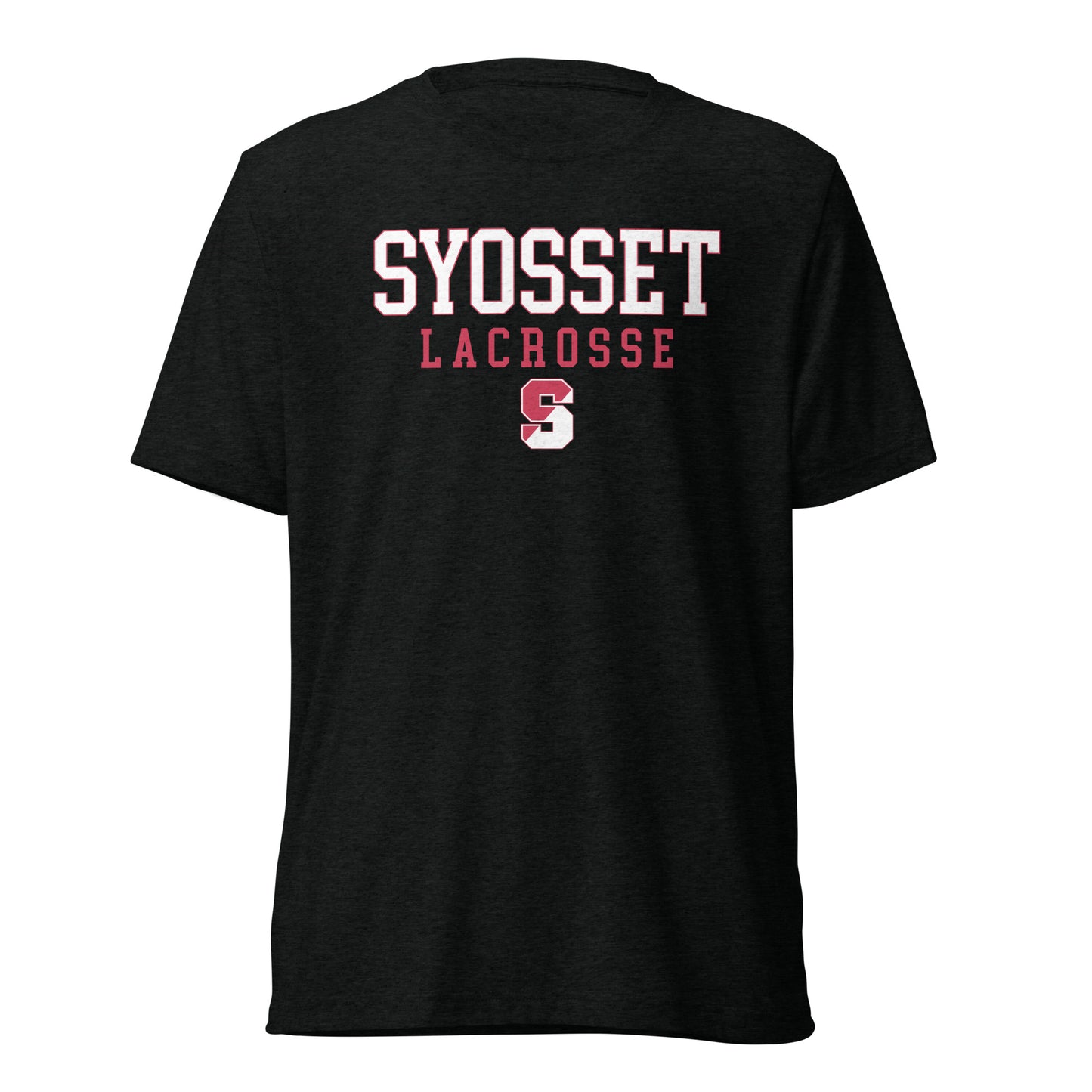 Adult Syosset Lacrosse Bella + Canvas Tri-Blend T-Shirt