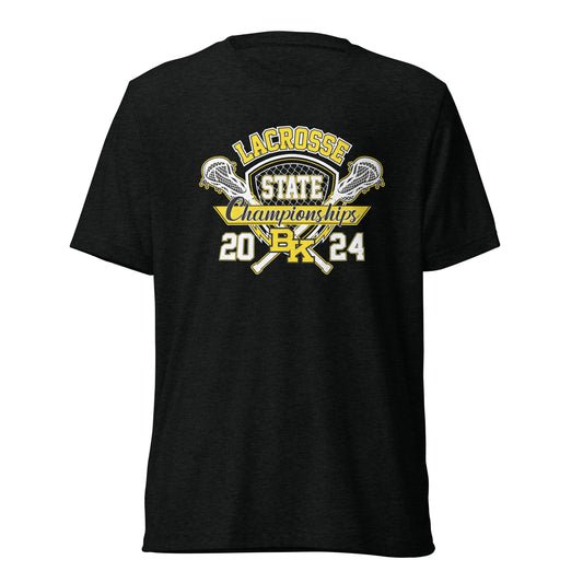 Adult Bishop Kelly Lacrosse Bella + Canvas Tri-Blend T-shirt