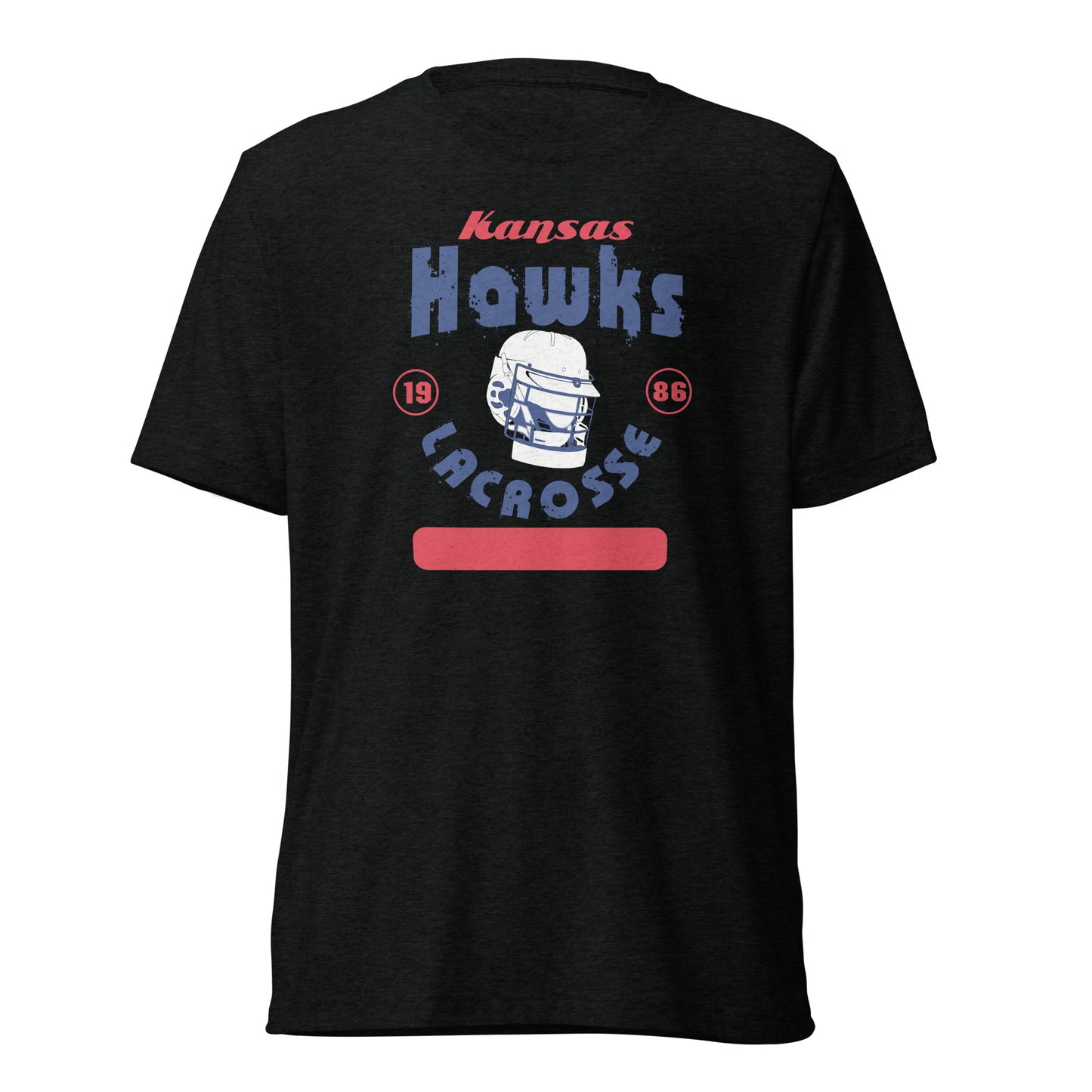 Adult KU Club Lacrosse Bella + Canvas Tri-Blend T-Shirt