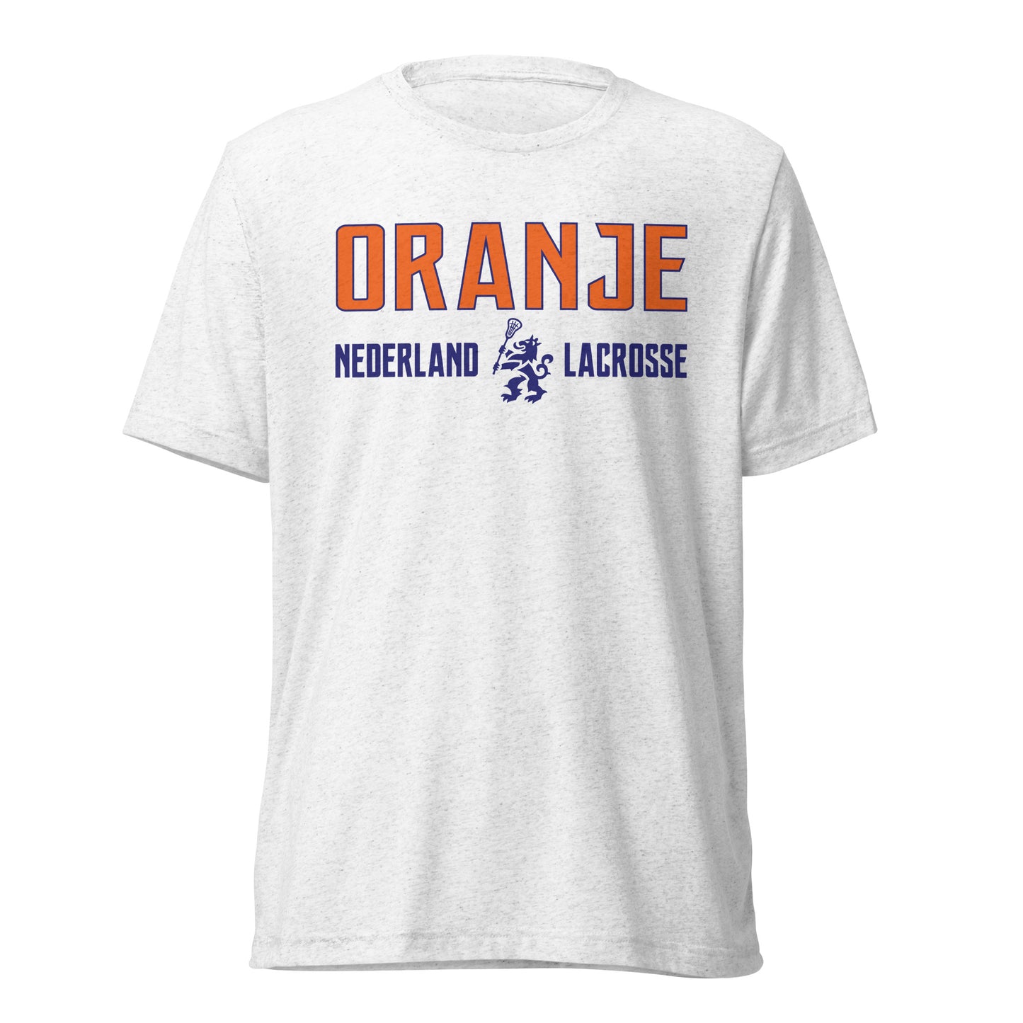 Adult Netherlands Lacrosse Bella + Canvas Tri-blend T-shirt
