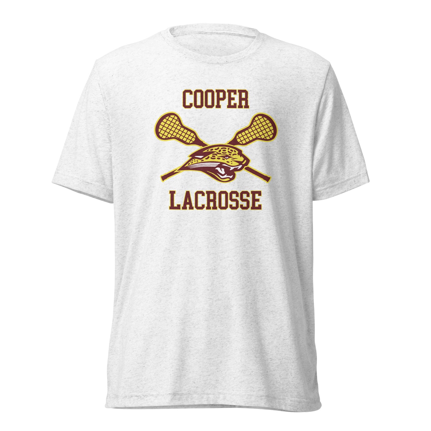 Adult Cooper Lacrosse Bella + Canvas Tri-Blend T-Shirt