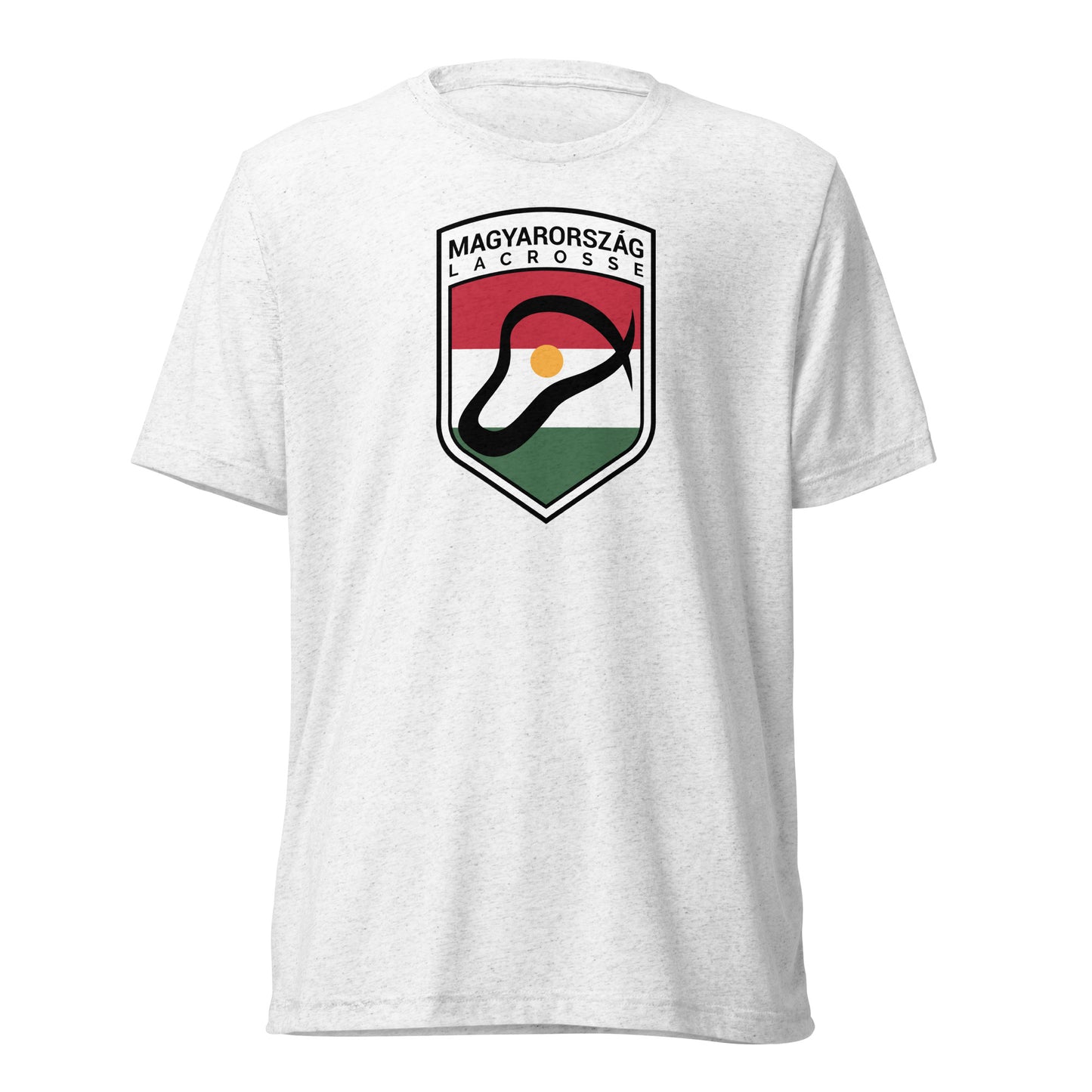 Adult Hungary Lacrosse Bella + Canvas Tri-Blend T-Shirt