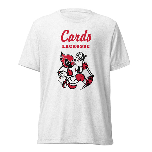 Adult Lincoln Lacrosse Bella + Canvas Tri-Blend T-shirt