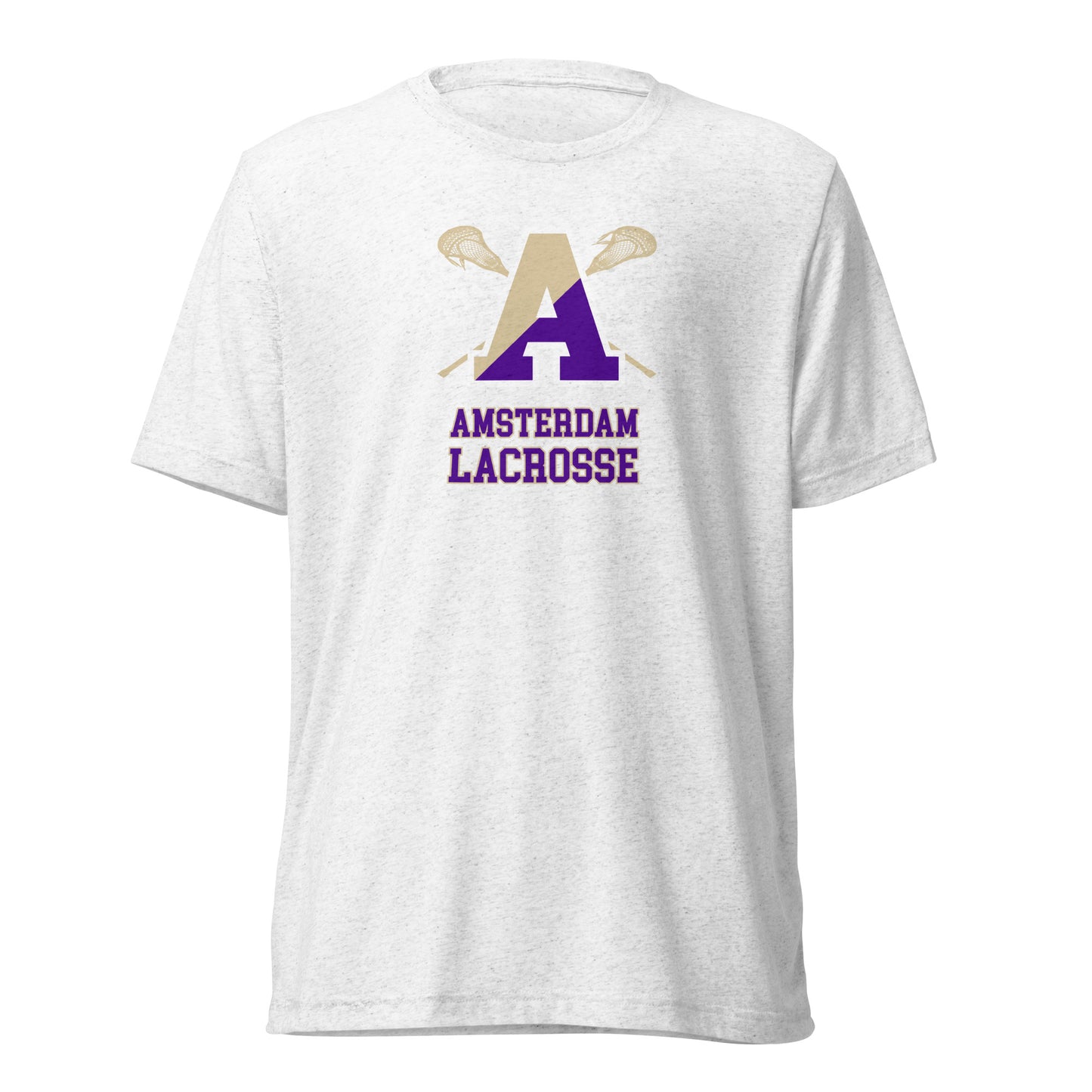 Adult Amsterdam Lacrosse Bella + Canvas Tri-Blend T-shirt