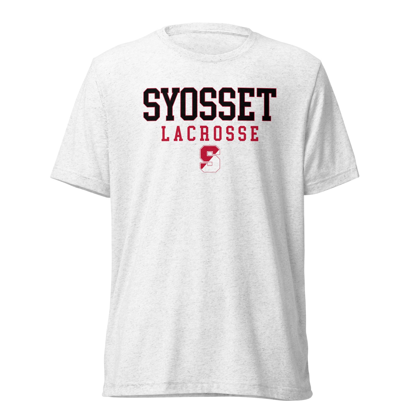 Adult Syosset Lacrosse Bella + Canvas Tri-Blend T-Shirt