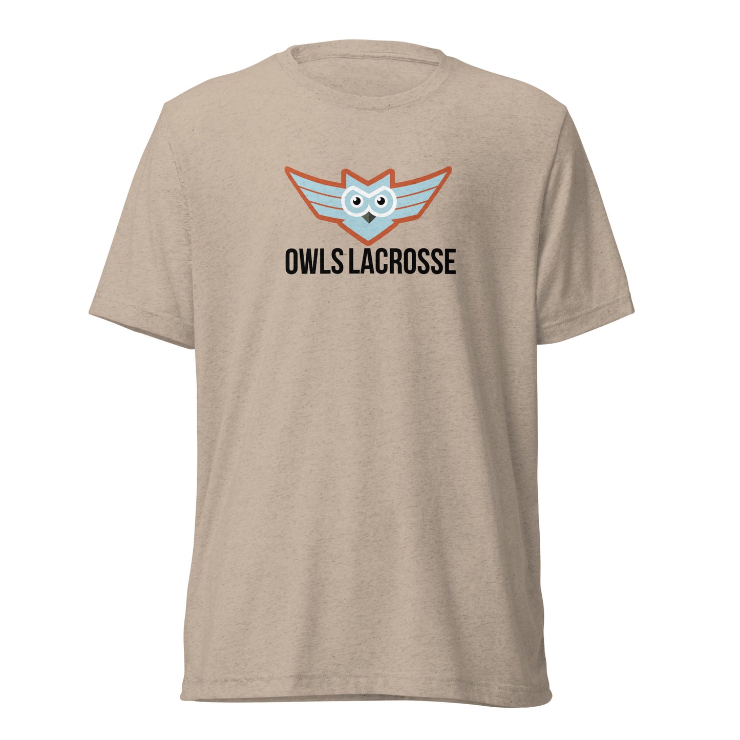 Adult OWLS Lacrosse Bella + Canvas Tri-blend Tee