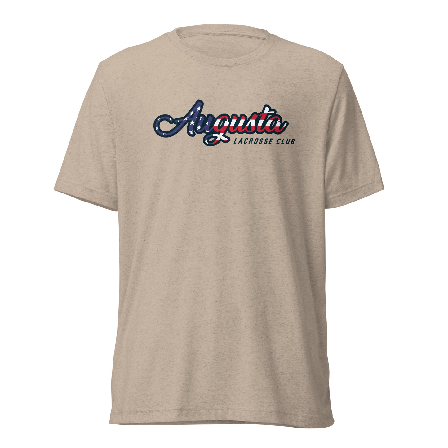 Adult Augusta Lacrosse USA Bella + Canvas Tri-Blend T-Shirt