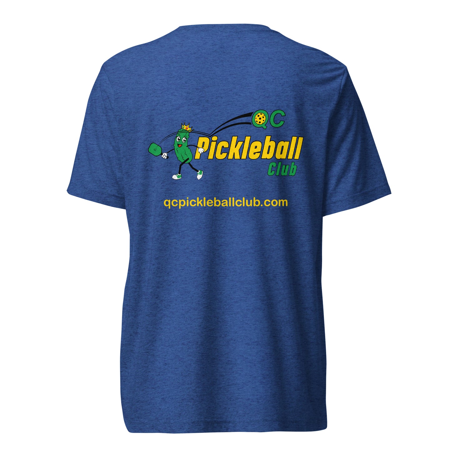 Adult QC Pickleball Bella + Canvas Tri-Blend T-Shirt