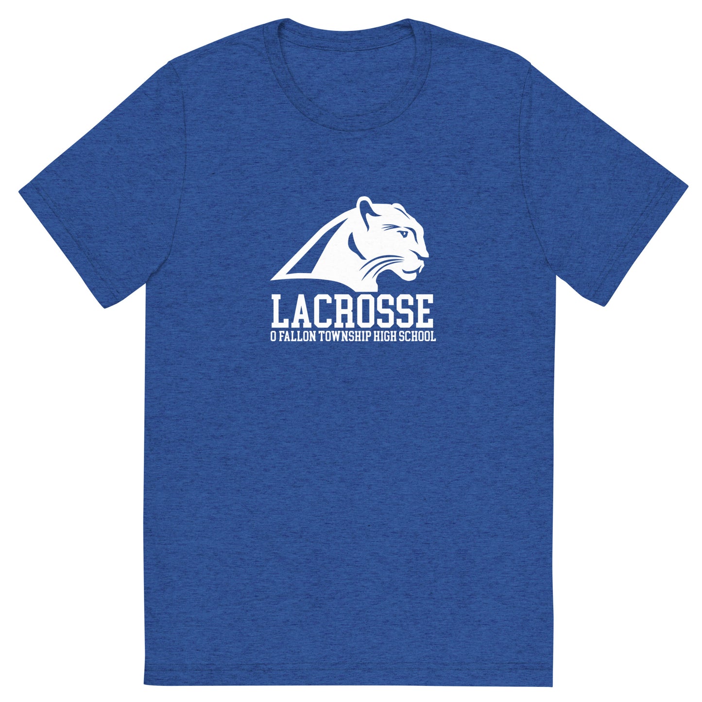 Adult O'Fallon Lacrosse Bella + Canvas Tri-Blend T-Shirt