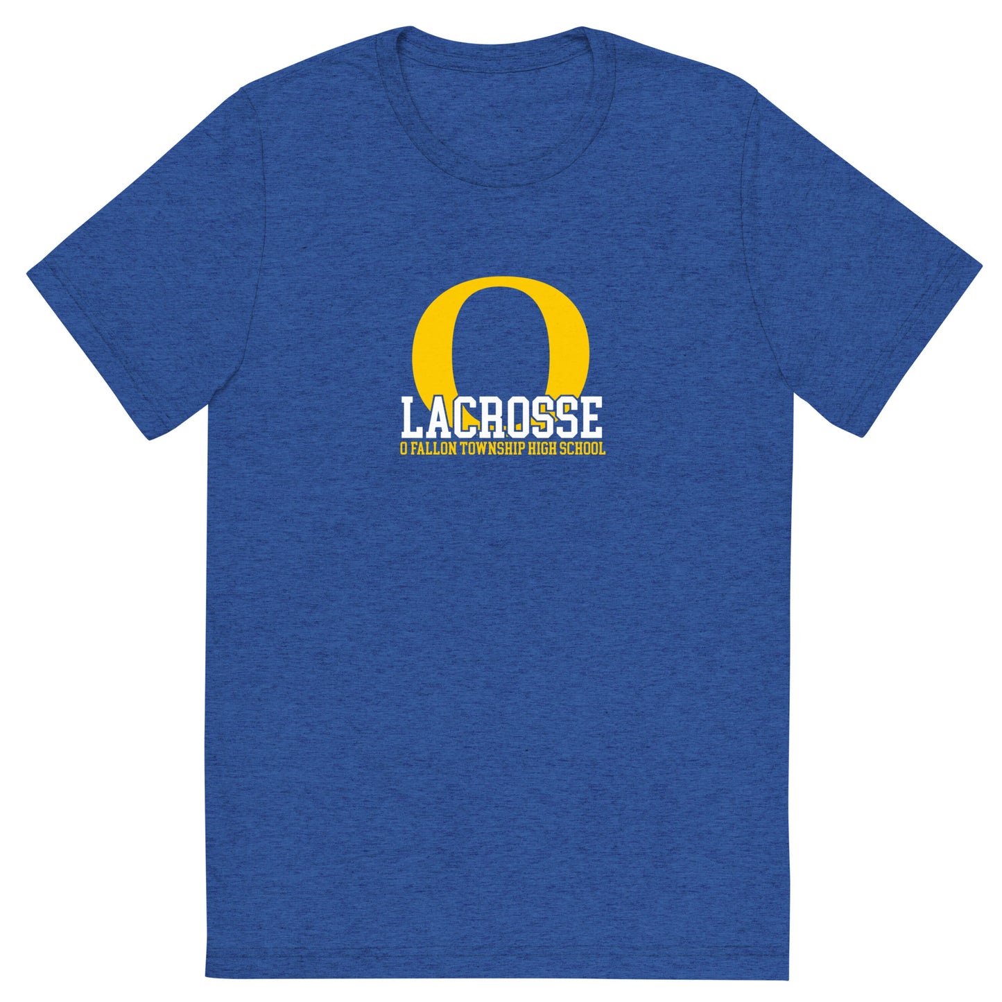 Adult O'Fallon Lacrosse Bella + Canvas Tri-Blend T-Shirt
