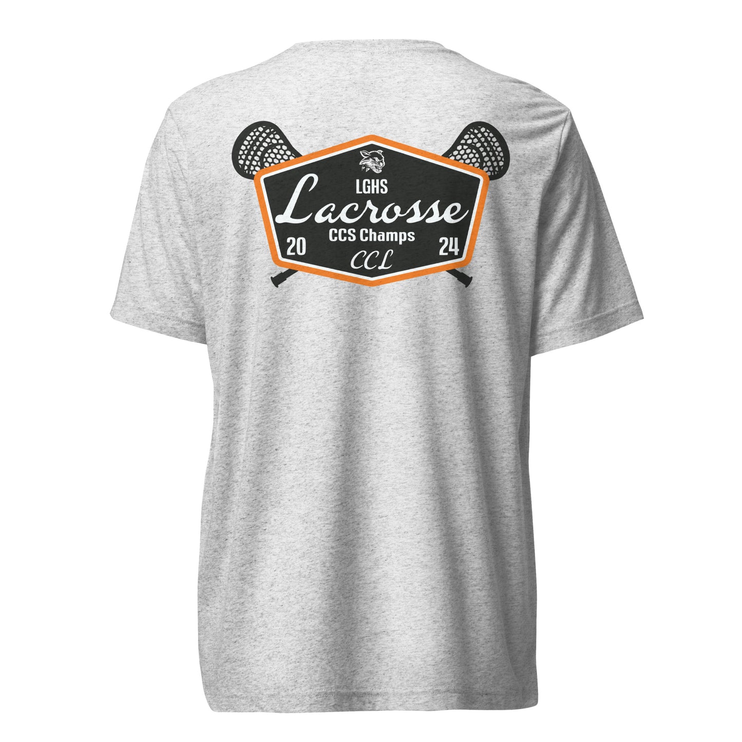Adult Los Gatos Lacrosse Bella + Canvas Tri-Blend T-shirt