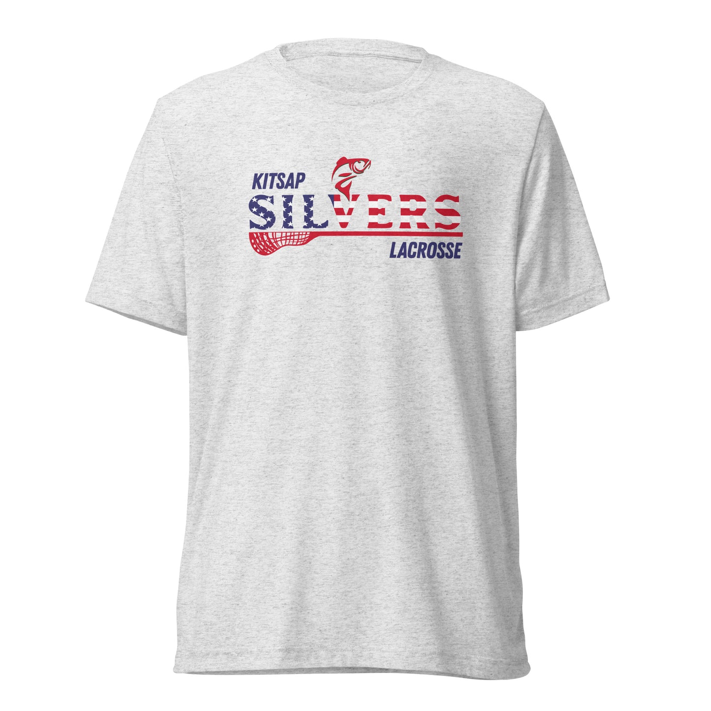 Adult Kitsap Lacrosse USA Bella + Canvas Tri-Blend T-Shirt